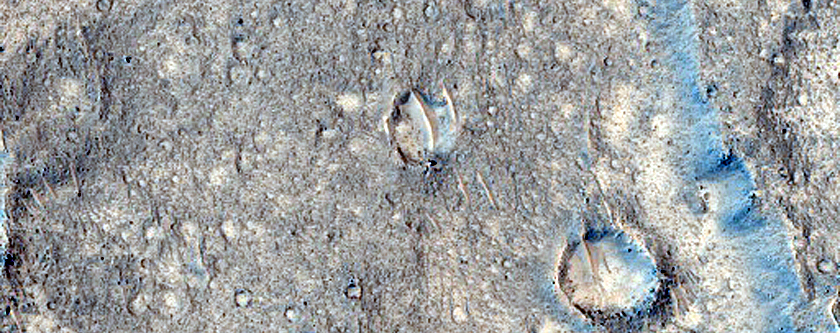 Terrain Sample in Lunae Planum