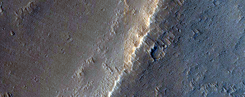 Terrain Sample in Echus Fossae