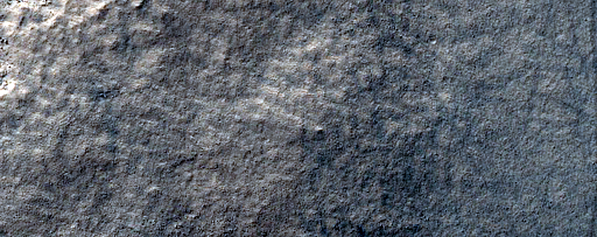Terrain North of Secchi Crater