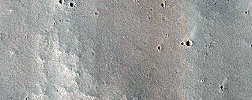 Candidate Recent Impact Site