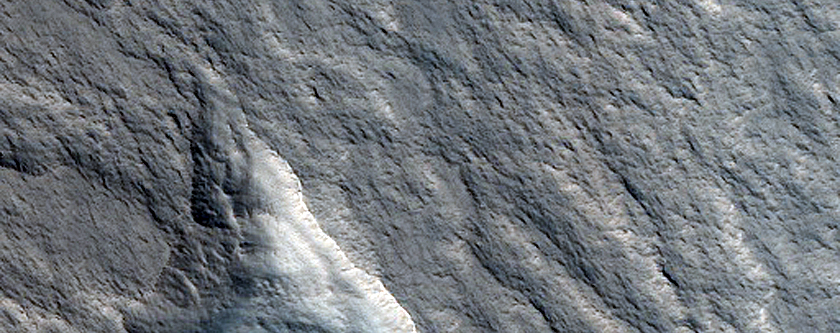 Possible Icy Scarp near Phlegra Montes