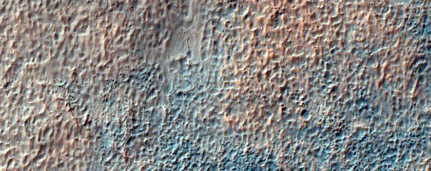 Terrain South of Sirenum Fossae