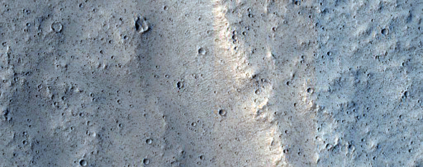 Ridge near Lethe Vallis