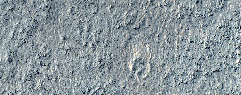 Crater in Terra Cimmeria