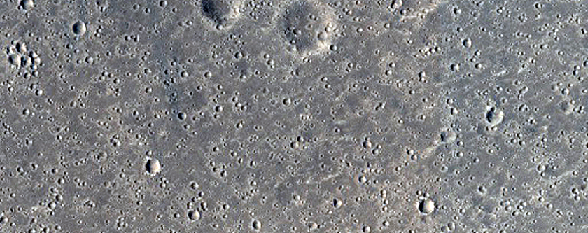 Candidate Recent Impact Site