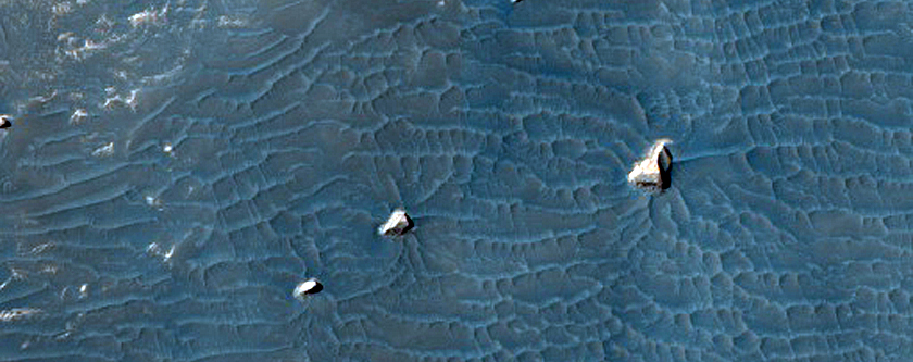 Light-Toned Deposits within Arsinoes Chaos