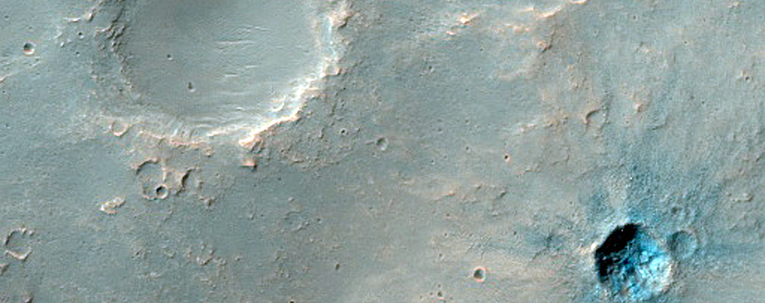 Channels North of Hadriaca Patera