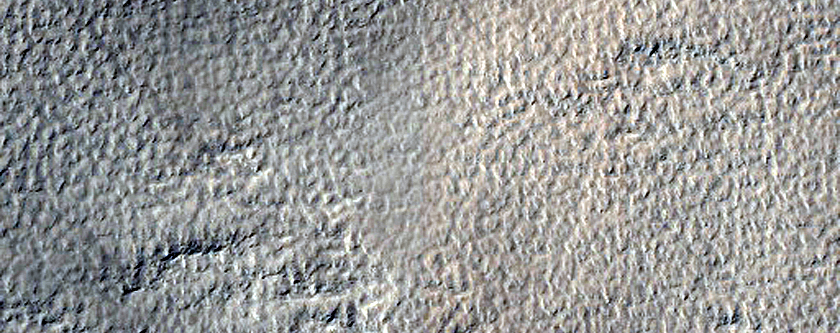 Possible New Icy Scarp in Southern Hemisphere