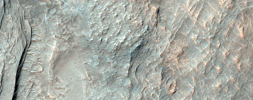 Layers South of Terby Crater