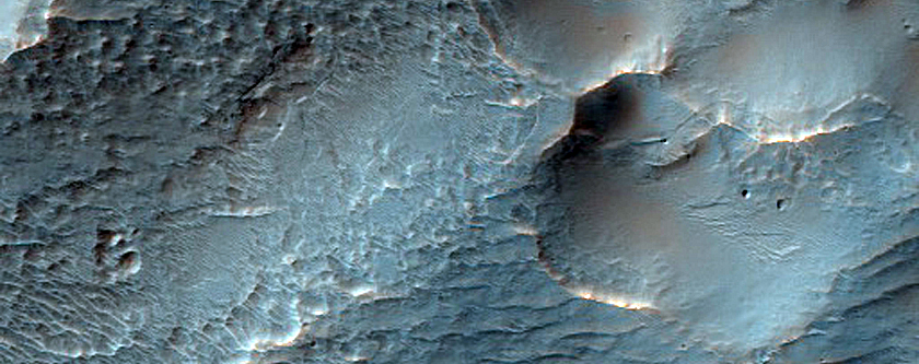 Terrain East of Bond Crater