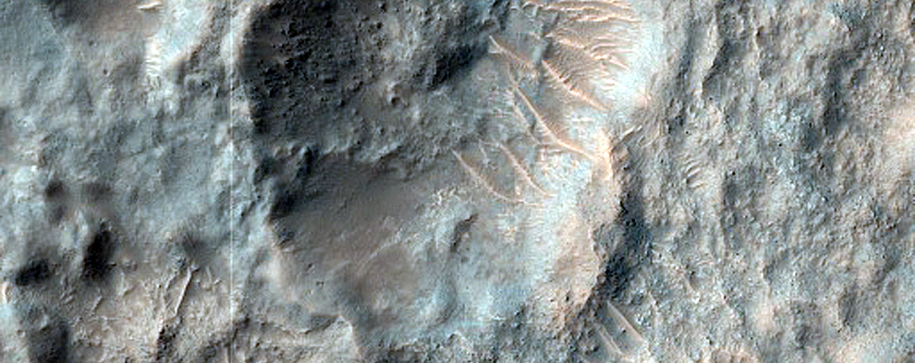 Eroded Layered Bedrock