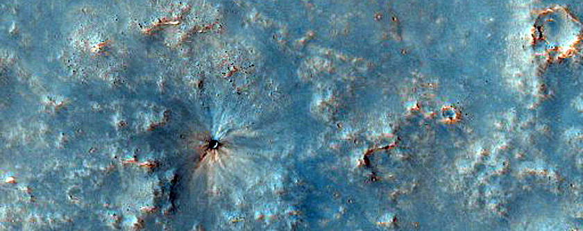 Monitoring Recent Impact Site
