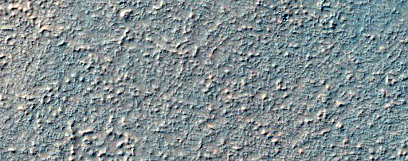 Inverted Channel in Noachis Terra