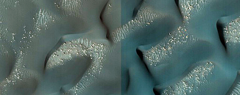 Dune Monitoring in Crater