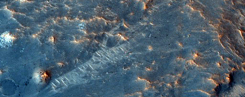 Well-Preserved Impact Crater in Acidalia Planitia