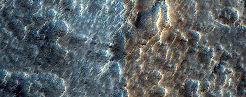 Milankovic Crater Wall