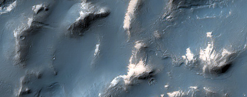 Monitoring Terrain in Coracis Fossae