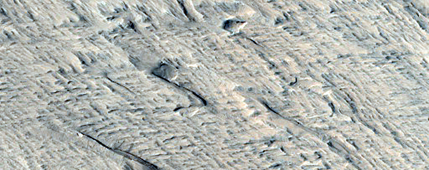 Terrain North of Amazonis Mensae