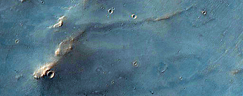 Terrain West of Huygens Crater