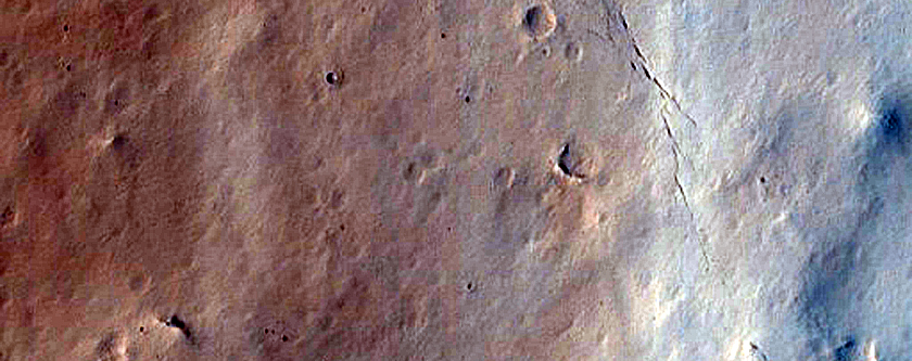 Dark Streaks in Arabia Terra