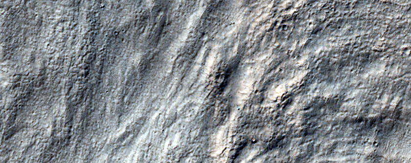 Channels East of Hellas Planitia
