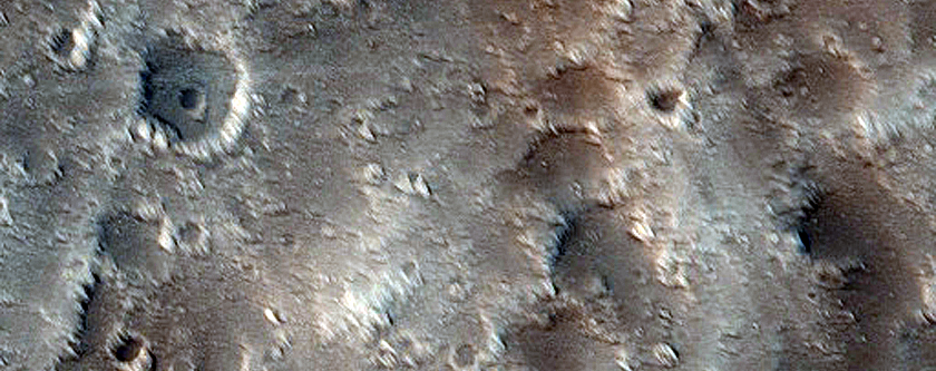Southern Flank of Elysium Mons