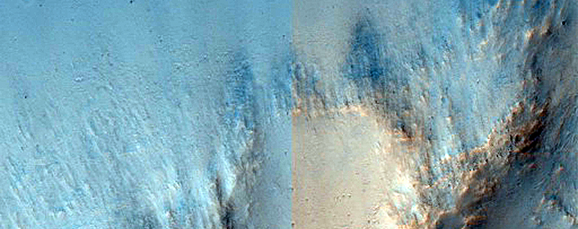 Cone with Summit Fissure South of Isidis Planitia