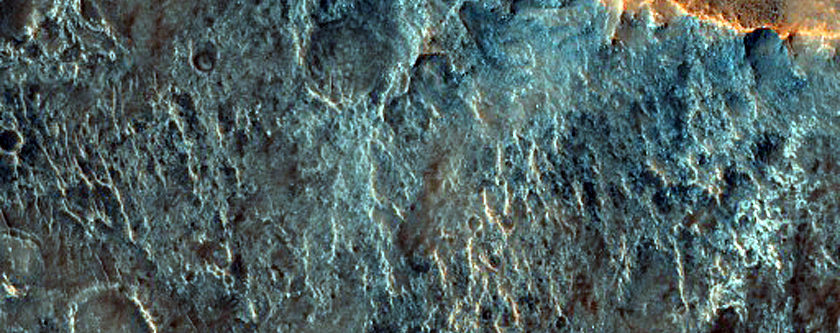 Dune Field in Baldet Crater