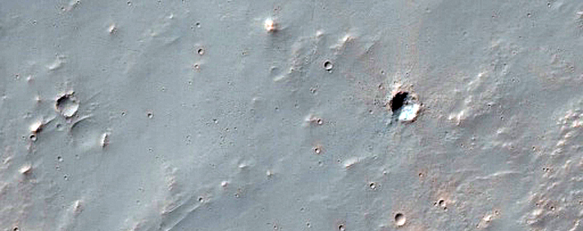 Channels East of Claritas Fossae