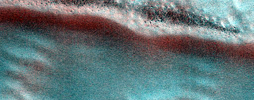 Dune Field in Viking Image 516B36