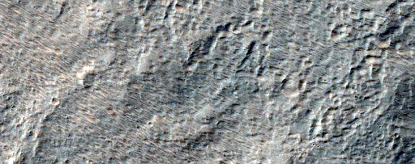 Line of Pits near Niger Vallis