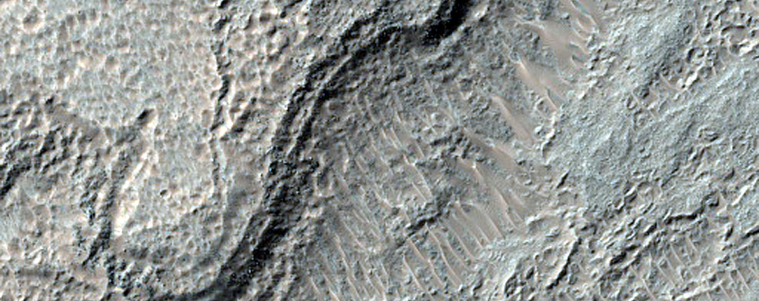 Channel in Promethei Terra