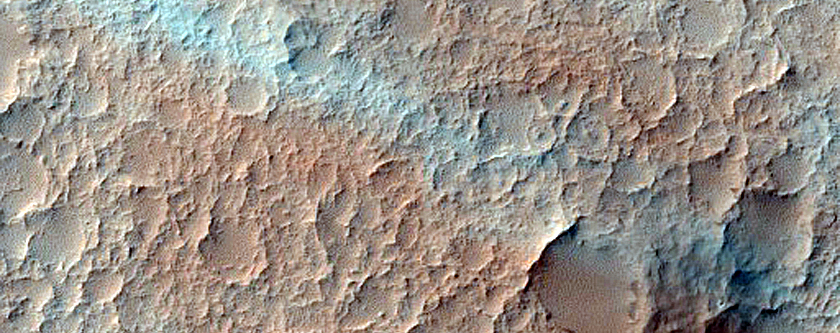 Candidate Recent Impact Site