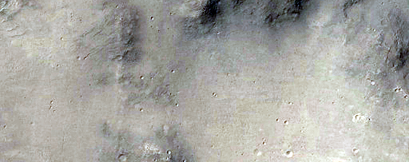 Terrain East of Licus Vallis