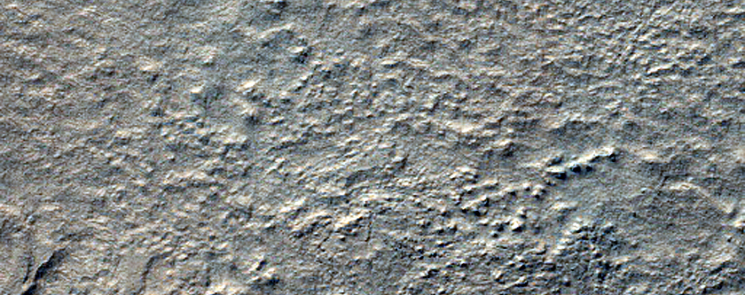 Ridges in Hellas Planitia