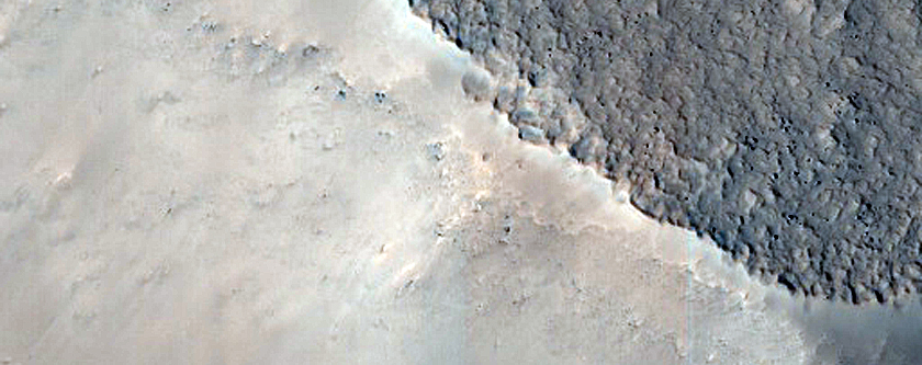 Terrain West of Moreux Crater