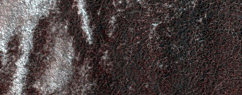 Dune Field in Viking Image 516B54