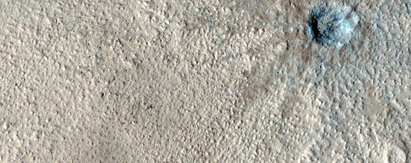 Fresh Impact Crater
