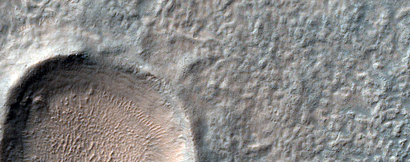 Terrain North of Eridania Scopulus