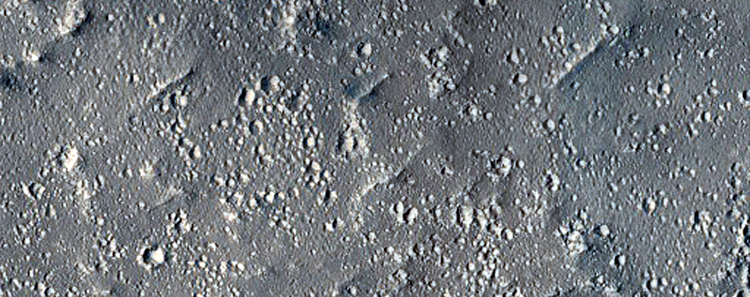 Candidate Recent Impact Site