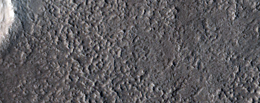 Impact Monitoring Site near Clasia Vallis