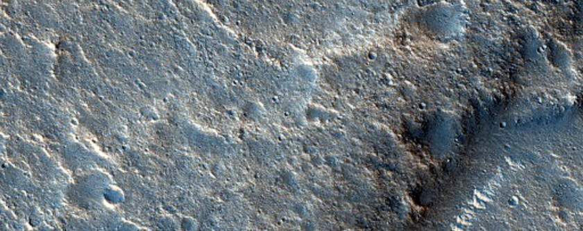 Landforms in Kasei Valles
