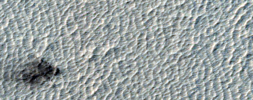 Candidate Recent Impact Site