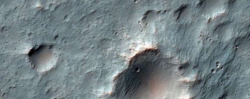 Terrain Southeast of Molesworth Crater