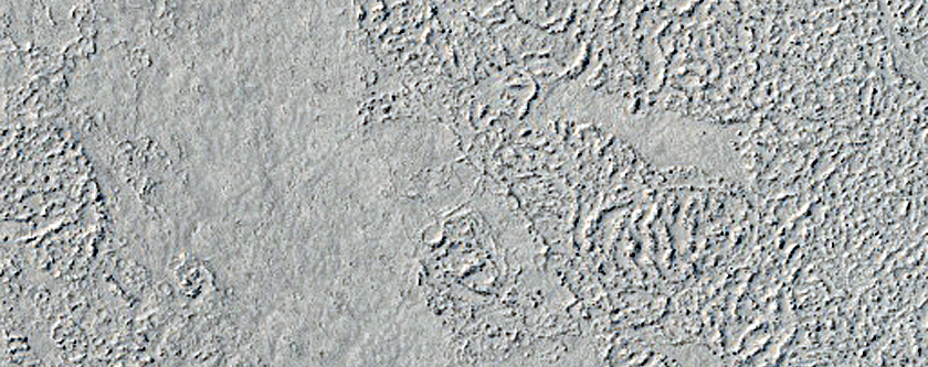 Flood Lava in Elysium Planitia