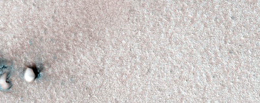 Monitor Dunes with Streaks in Viking 2 Image 544B05