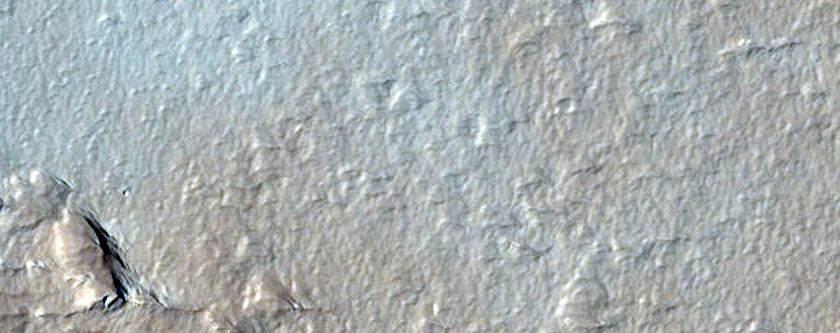 Candidate Recent Impact Site