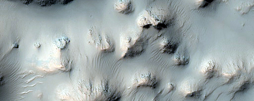 Western Floor of Crater Disrupted by Sirenum Fossae