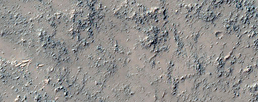 Terrain South of Schaeberle Crater