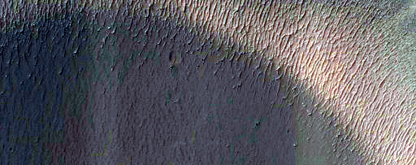 Fresh Steep-Sided Crater